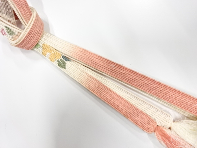 正絹　手組帯締め